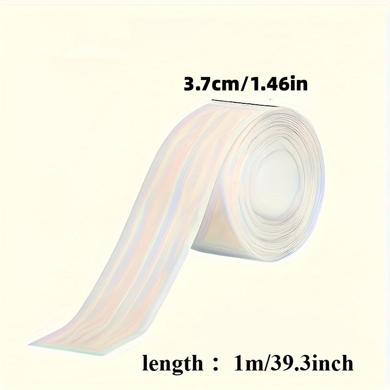 5 Rolls of Waterproof Heavy-Duty Tape, Waterproof and Mildew-Proof Seam Sealing Tape, Waterproof Strips for Bathroom, Stove, Toilet Gaps, Wall Corners
