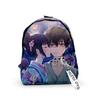 Classic Popular Funny Hyouka Backpacks Boys/Girls Pupil School Bags 3D Print Keychains Oxford Waterproof Cute Small Backpacks