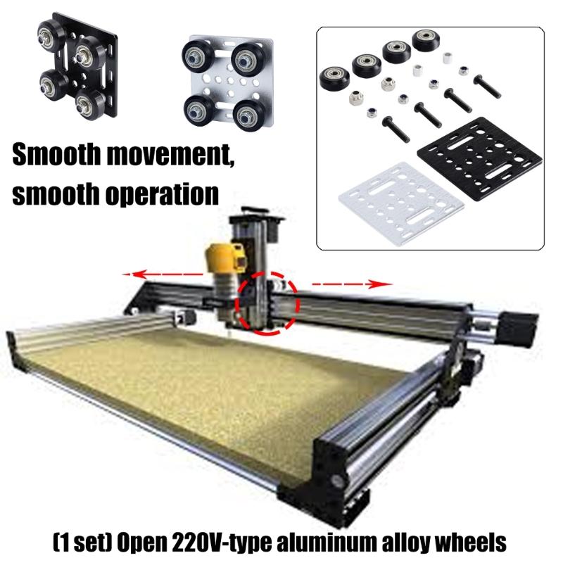 Durability V Wheel V Gantry Plate for Smooth Motion Enhances Stability in 3D Printer Framework Machinery Easy Installation