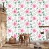 Beautiful orchid wallpaper for living room and bedroom 50x1000
