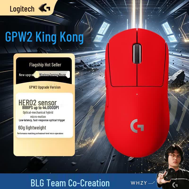Logitech G GPW 2nd Gen Wireless Gaming Mouse