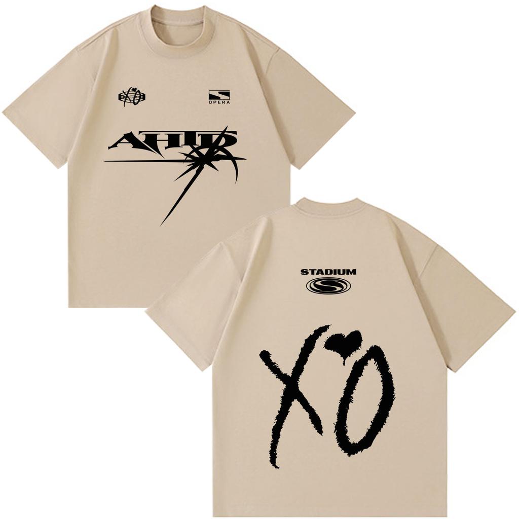 The Weeknd After Hour Til Dawn World Tour 2026 T-shirt Imprimé Unisexe Unisexe Hiphop T-shirt Décontracté Coton Vintage T-shirts Streetwear
