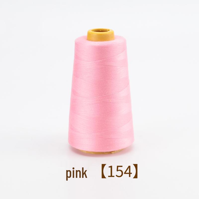 402 Fine Thread Sewing Machine & Hand Sewing Spools, White Cotton for Clothes, Quilts, Overlock - Large & Small Spools
