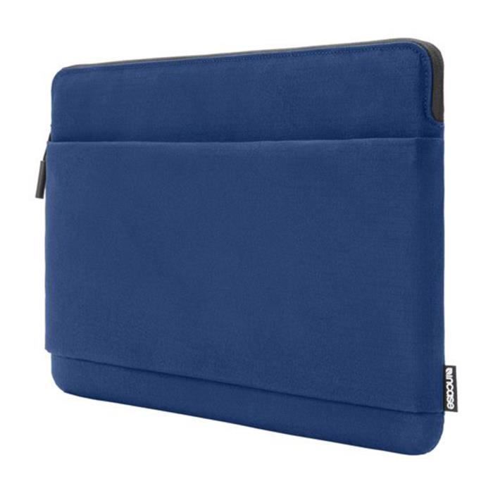 Housse pour MacBook Pro 16 pouces Nomade Zippée en Polyester Incase Bleu marine