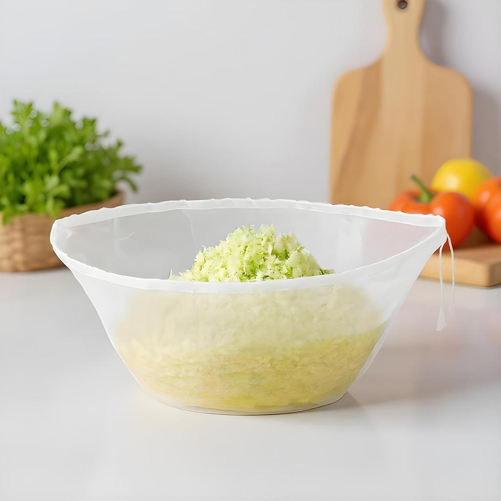 S/M/L Cheese Cloth Bags Fine Mesh Unbleached Juicing Filter Bags Reusable Straining Cloth Net For Kitchen Cooking Baking Juicing