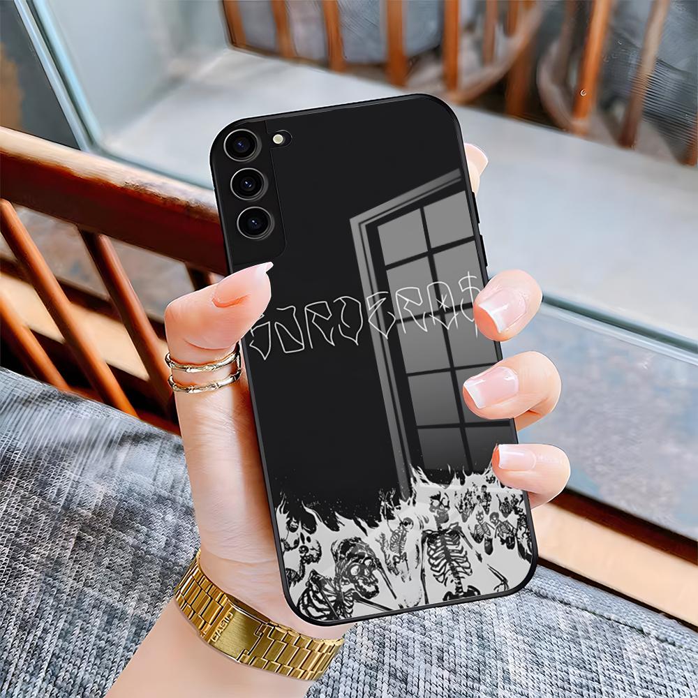 

B-Barderos CRO Phone Case For Samsung A25 A13 A33 5G A54 A36 A35 A56 A52 A14 Shockproof Glass Cover Samsung A55