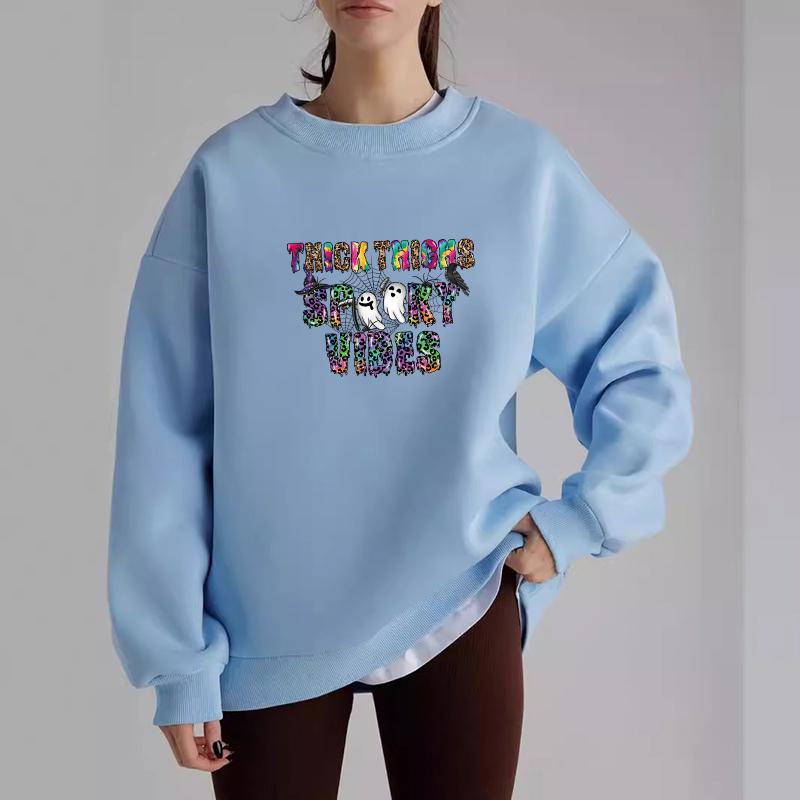 Halloween Time Heat Transfer Printing Easy Print On T-Shirt Jeans Hats Bags Clothes Stickers Thermal Patches Diy Craft Supplies