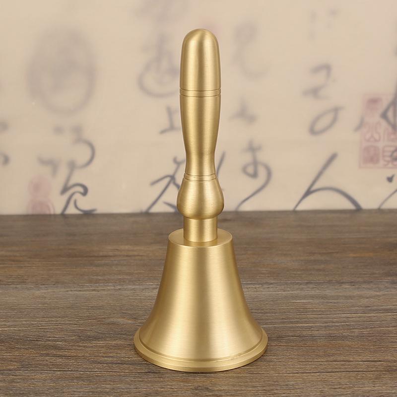 

Hand bell size Pure copper bell with handle Hand bell Toy Children s bell Musical instrument Copper bell Call bell