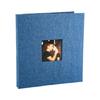 Album Fotografico Pagine Adesive Scrapbook Album per Foto Copertina in Lino Fai da Te Album 40 Pagine per Regalo Famiglia Matrimonio