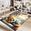 Piglet'S Sweet Dreams Carpet For Playroom Bedroom Living Room Sofa Home Decorkids Game Area Rug Nonslip Floor Mat