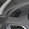 Soft Carbon Fiber Sticker Trim For Subaru Forester 2019--2024 LHD RHD Car Air Vent Outlet Frame Cover Interior Dashboard