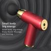 Przenośny pistolet do masażu Elektryczny masażer mięśni głębokich Ulga w bólu dla ciała, szyi i pleców Relaks Fitness Odchudzanie