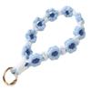 Gänseblümchen Handy-Handgelenkband Baumwollseil Gänseblümchen Schlüsselanhänger Boho-Stil Handy-Lanyard Handy