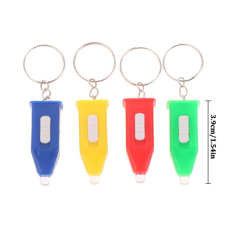 Pagoda Type Led Uv Flashlight Mini Blu-Ray Money Detection Lamp Portable Backlight Flash Torch Lamp Purple Color Flashlight