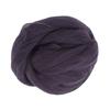 Wool Roving 200g Dark Gray Soft Wool Roving Yarn for   Felting Blending Weaving Crafting