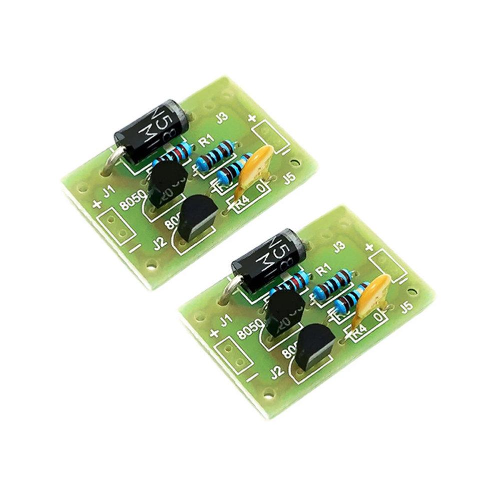 2/4pcs Solar Panel Controller Module Kit Solar-Powered Streetlights With Automatic Nighttime Control Voltage Regulation