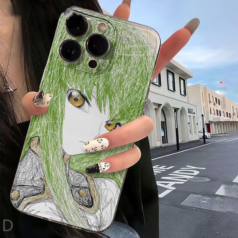 Luxury Comic Code Geass Clear Soft Protection Case For Samsung Galaxy S10 S20 S21 S22 S23 S24 S25 NOTE 10 20 ULTRA Coque Cover