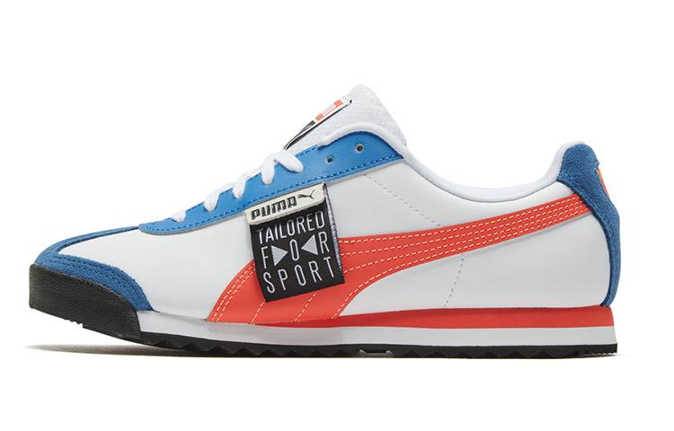 Puma Roma Белый Синий 371614-02 42.5
