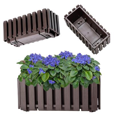 KADAX Balkonkasten Pflanzkasten Blumen