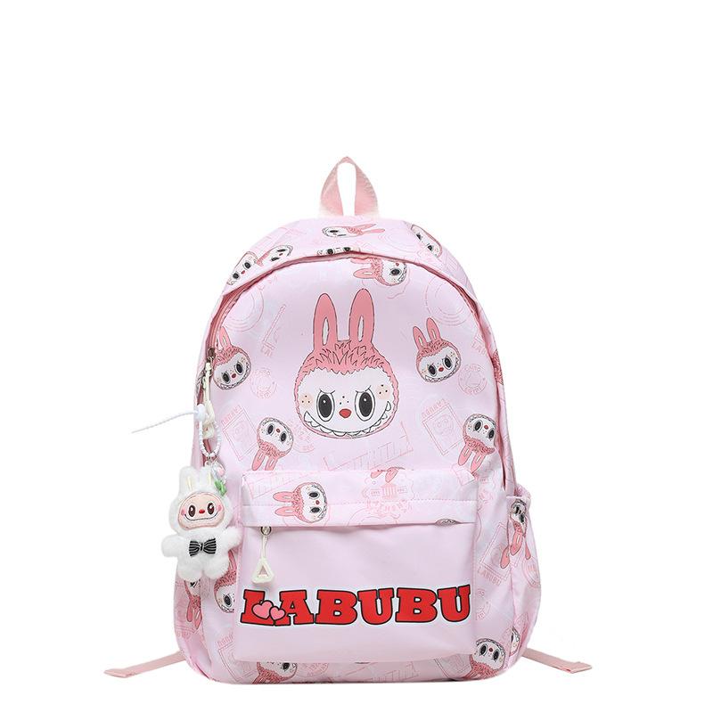 School Bag Cartoon New Trend Backpack Large Capacity Exquisite Printing Student Ultra Light