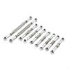 9 Piece Adjustable Steering Tingler Traction Rod Accessories for 12428 12423 FY-01 Fy-02 Fy-04 1/12