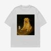 Funny Introvert Dog Mom Meme Graphic Tee Shirt Women Casual Short Sleeve T-shirts Vintage Style Fashion Y2k Clothes Basic Fit