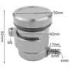 Motorcycle Refitted Direct Push Pump Oil Pot Universal Brake Upper Pump Oil Cup Aluminum Alloy Oil Cup Large Row