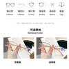 Anti Blue Light Reading Glasses Presbyopia Memory Hyperopia Half Frame Eyewear +1.0 to +4.0