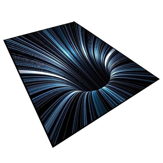 Yousheng Floor Mat 3D Illusion Rug Non-Slip Stable Design High Absorbent Entryway Rug Decorative Living Room Bedroom Carpet Home Decor