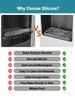 1/2pcs Refrigerator Drip Tray, Silicone Water Dispenser Drip Tray Collector,Absorbent Drip Tray, Refrigerator Accessories For Wh