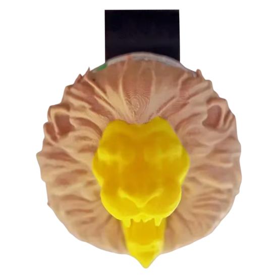 

Забавный зажим для козырька в виде головы животного, универсальный органайзер для солнцезащитного козырька автомобиля, пластиковый дизайн в виде медведя/льва/тираннозавра, надежный держатель для мелких предметов, карта памяти SD Gum Cash Lion