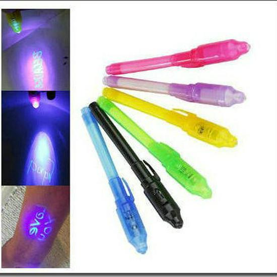 Hand-painted LED Curiosity Light Bulb Pen – Bright Shining Colors