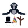 25Cm Gorilla Tag Monke Plush Toy Cute Soft Stuffed Cartoon Anime Home Decoration Dolls Kawaii Pillow Birthday Gift For Kids Toy