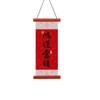 Flocking Lucky Character Wall Pendant Spring Festival Door Couplet  Spring Festival Supplies