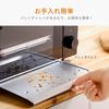 Toaster 4 Pieces Large Timer Stepless Temperature 4 Upper and Lower Tray Easy to Space Saving New New Life COMFEE' Oven, Toast, 12L, Interior,
