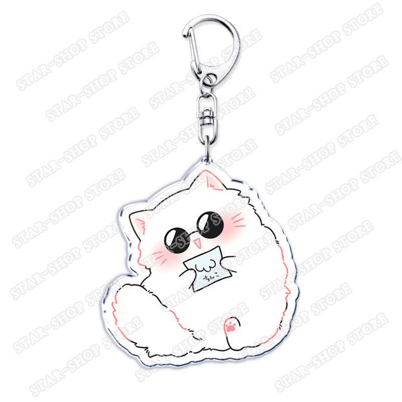 

Popular Japan Anime Kawaii Kitty Keychain Accessories Bag Jjk Cat Manga Keyrings Jewelry Fans Freinds Gifts