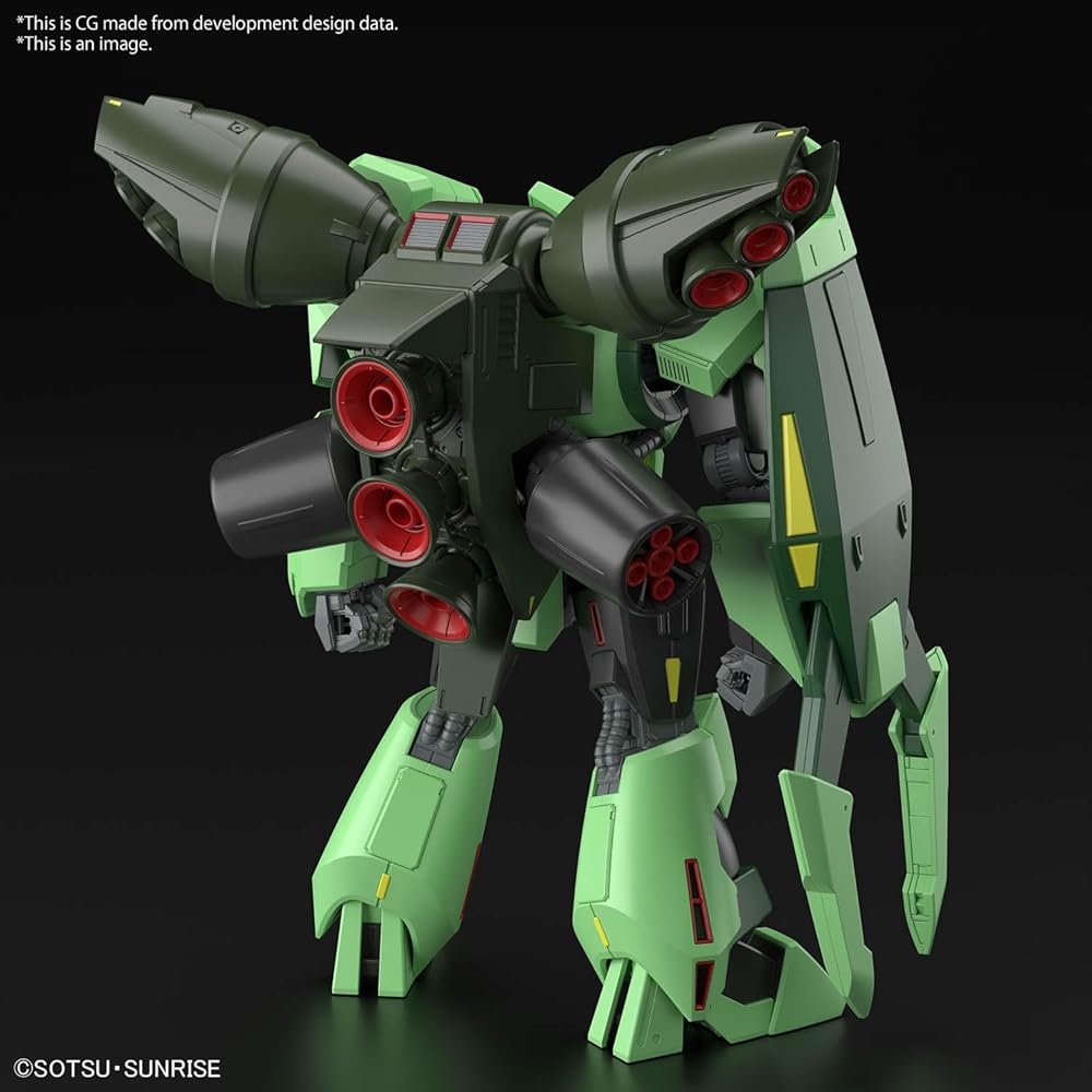 Bandai Spirits HG Mobile Suit Z Gundam Borinok Samarn 1/144 Scale Color-Coded Plastic Model Kit