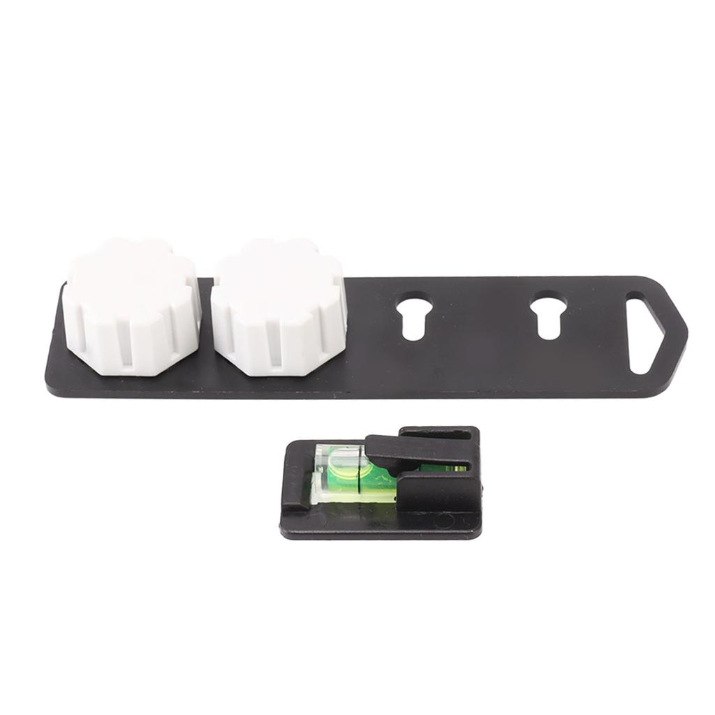 Keyhole Slot Marking Tool Set Picture Hanging Mark Hole and Leveling Kit with Mini Bubble Level for Frame Mural Hanging