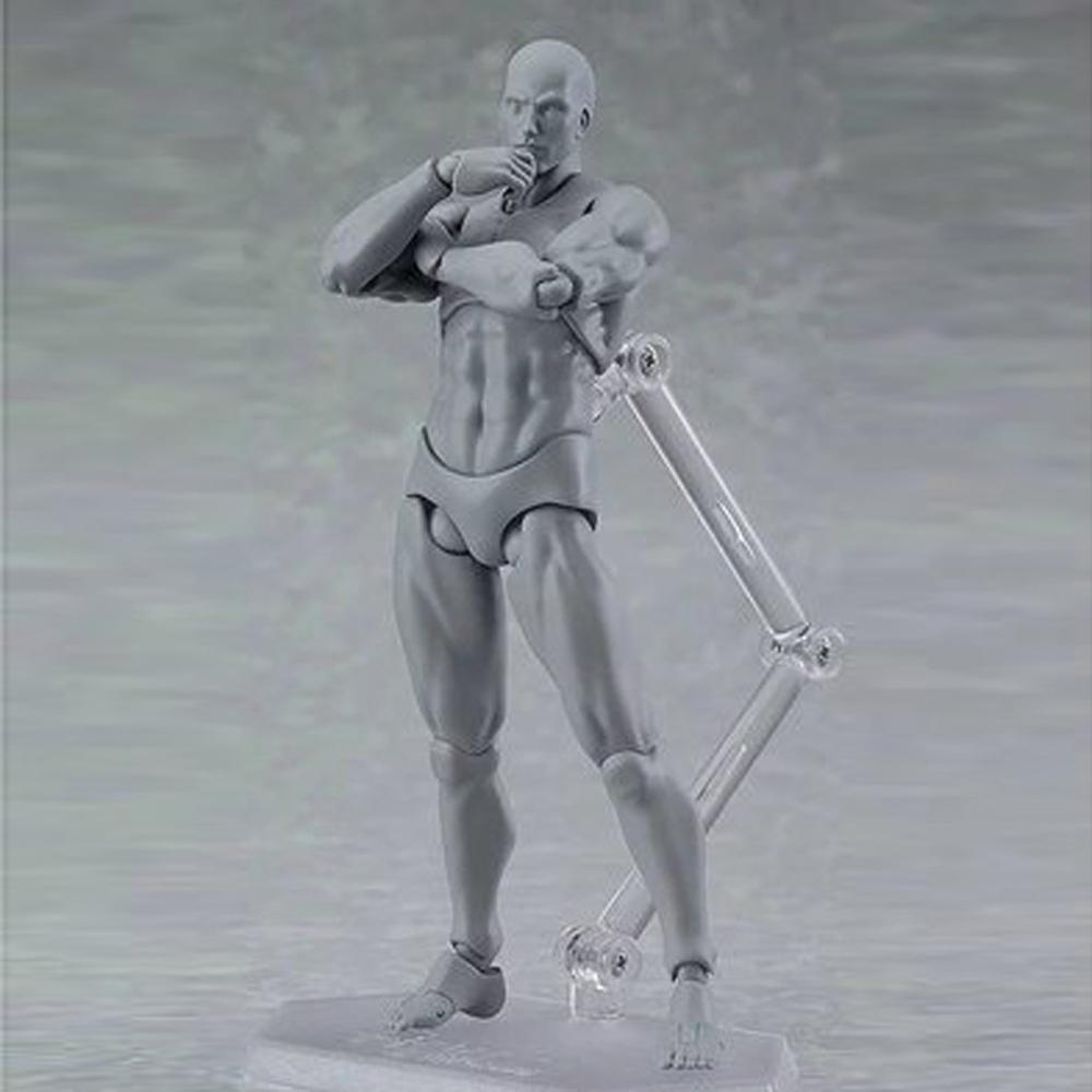 Action Toy Human Postures Man and Woman Drawing Figures Human Mannequin Figure Model Action Figure