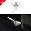 For Tesla Model X S 2012-21 Chrome Side Fender Outer Camera Cover Trim 2PCS Fit