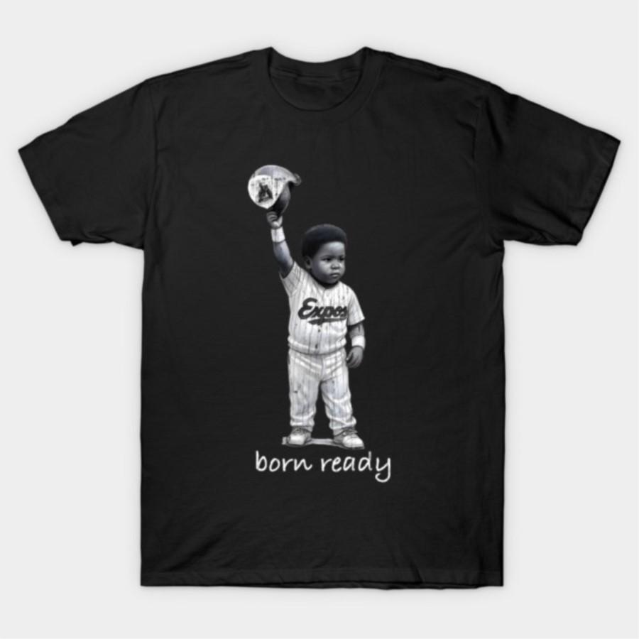 

Born Ready T-shirt For Men Women 100% Cotton T Shirts Short Sleeve Tops 1104-1 4XL
