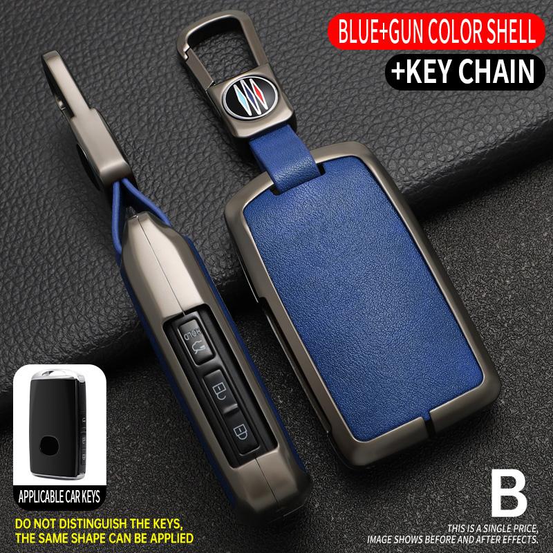 Zinc Alloy +Leather Car Key Case Cover For Mazda 3 Axela BP CX-30 DM CX4 CX5 CX 5 CX-5 CX8 CX9 CX4 2019 2020 2025 2025 2025 2025