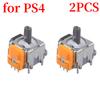 2/4PCS Replacement Hall Effect Joystick 3D Analog Sensor Thumb Stick Rocker Module for PS5/PS4 Controller Repair Parts Accessory