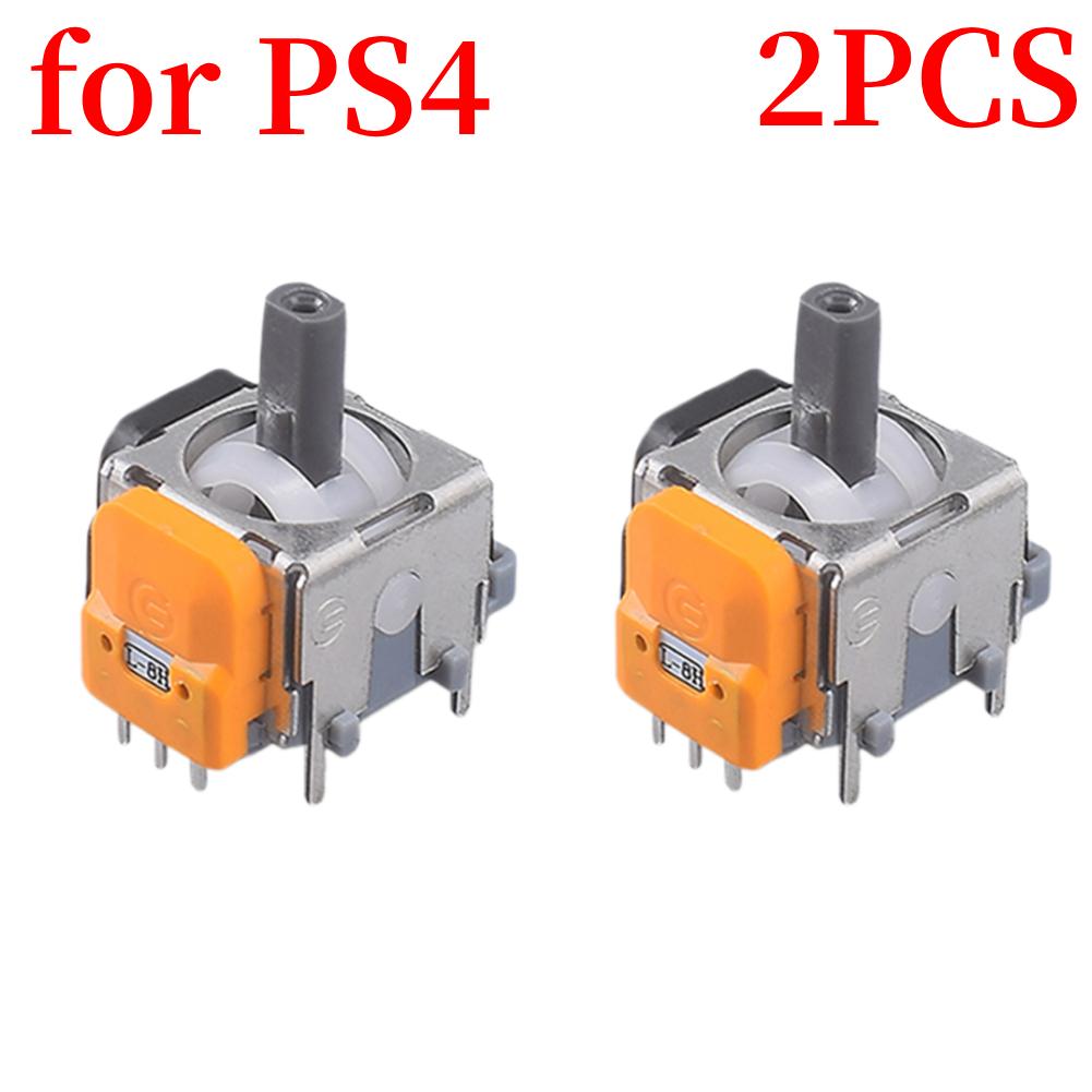 2/4PCS Replacement Hall Effect Joystick 3D Analog Sensor Thumb Stick Rocker Module for PS5/PS4 Controller Repair Parts Accessory