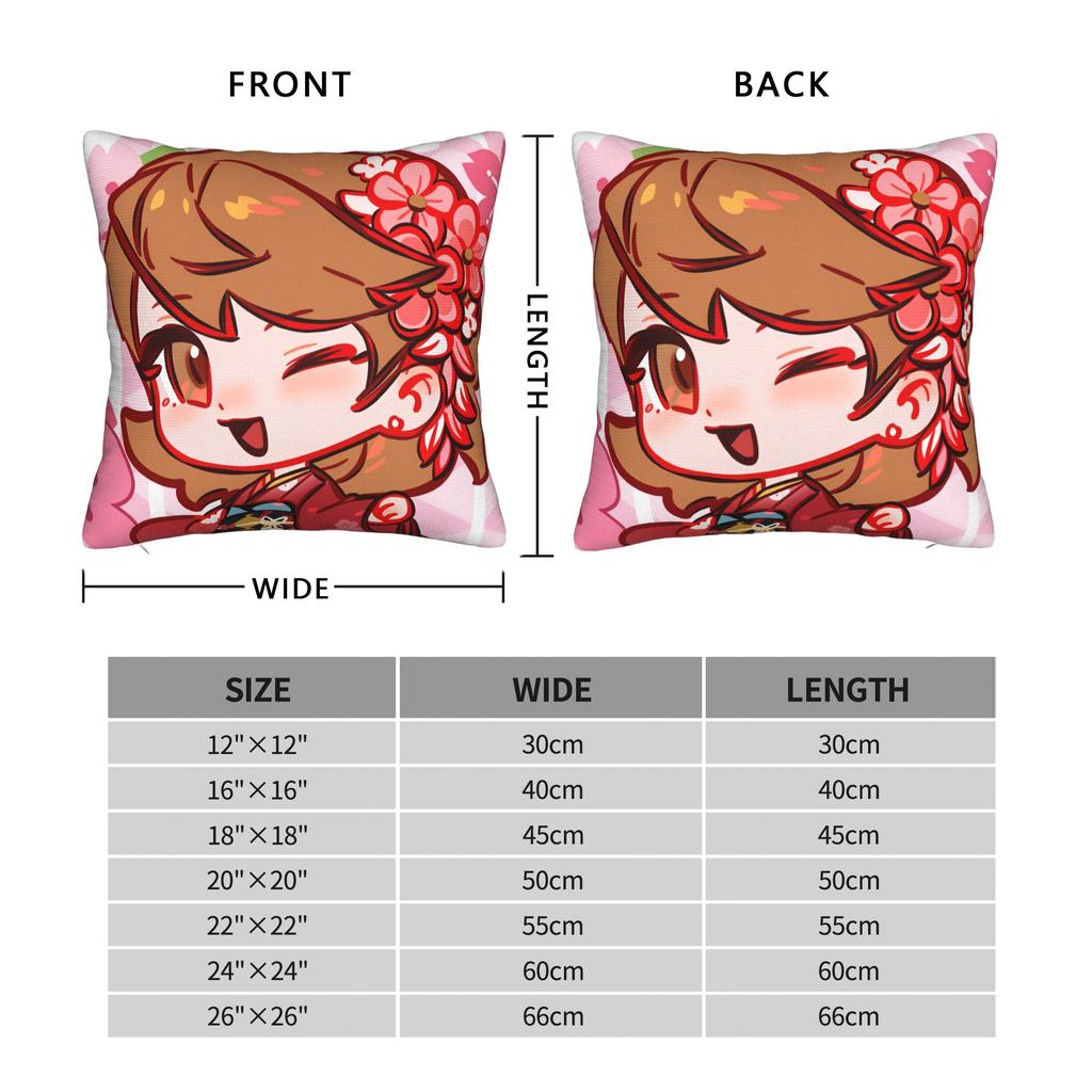 Pillow Case P-Personas Characters Custom Pillow Cover For Living Room Sofa Kawaii Pillowcases