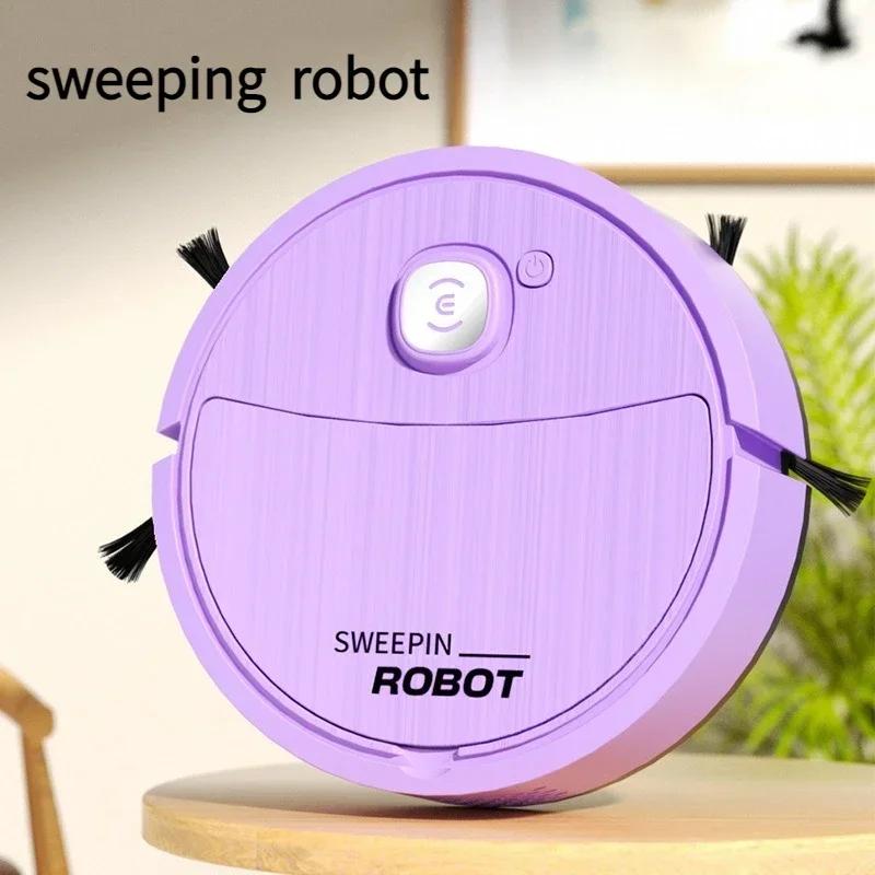 3-in-1 New Robot Cleaner Sweeping Robot Suction Mopping Cleaning Machine USB Charging Lazy Home Vacuum Cleaner