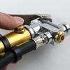 0-220Psi Car Tire Pressure Gauge With Rubber Hose Air Compressor High Precision Air Line Tyre Pump Inflator For Car Trucks Tires