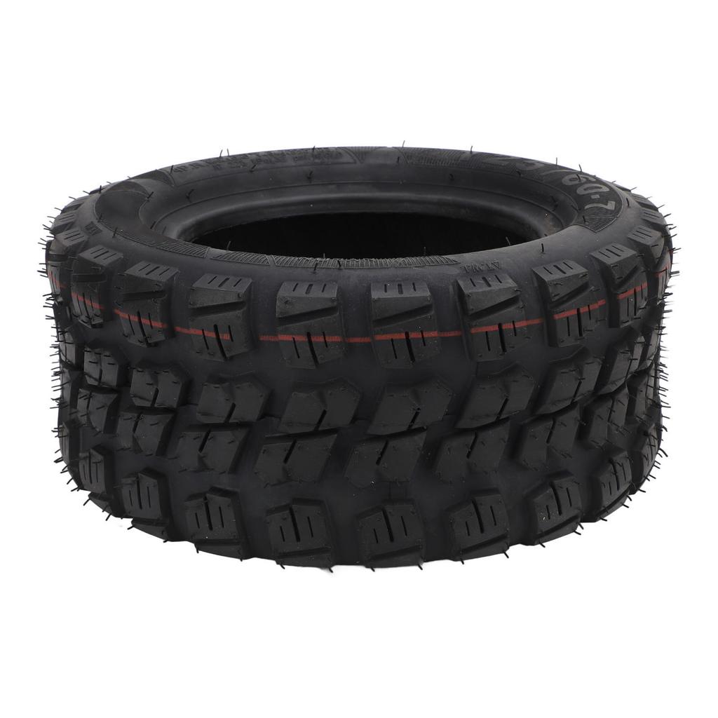 125 60‑7 Däck Slanglöst Hjul Däckbyte Gummi Vakuumdäck för Hård Medelmjuk Sandig Terräng