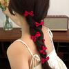 Mini Sweet Bowknot Hair Clips Ballet Ribbon Bow Hairpins Bang Clip Korean Girls Mini Grabs Clips Women Headwear Hair Accessories