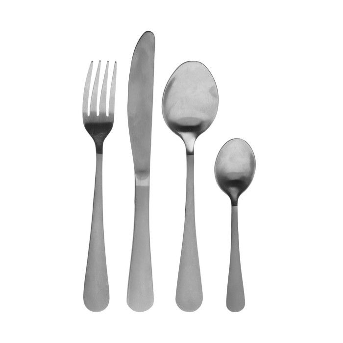 Ménagère en Inox 24 Pièces Collection Satin - Secret de Gourmet